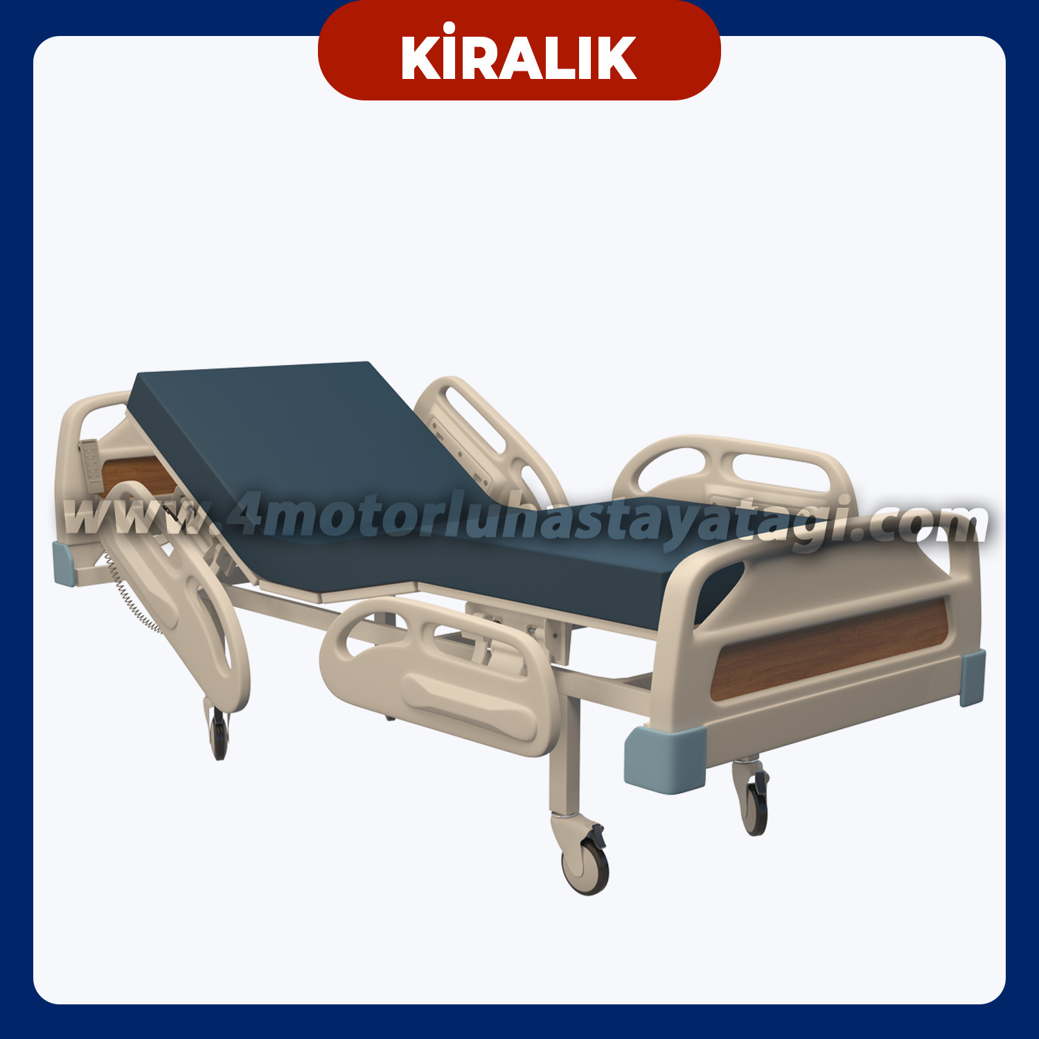 2 Motorlu Hasta Yatağı Kiralama
