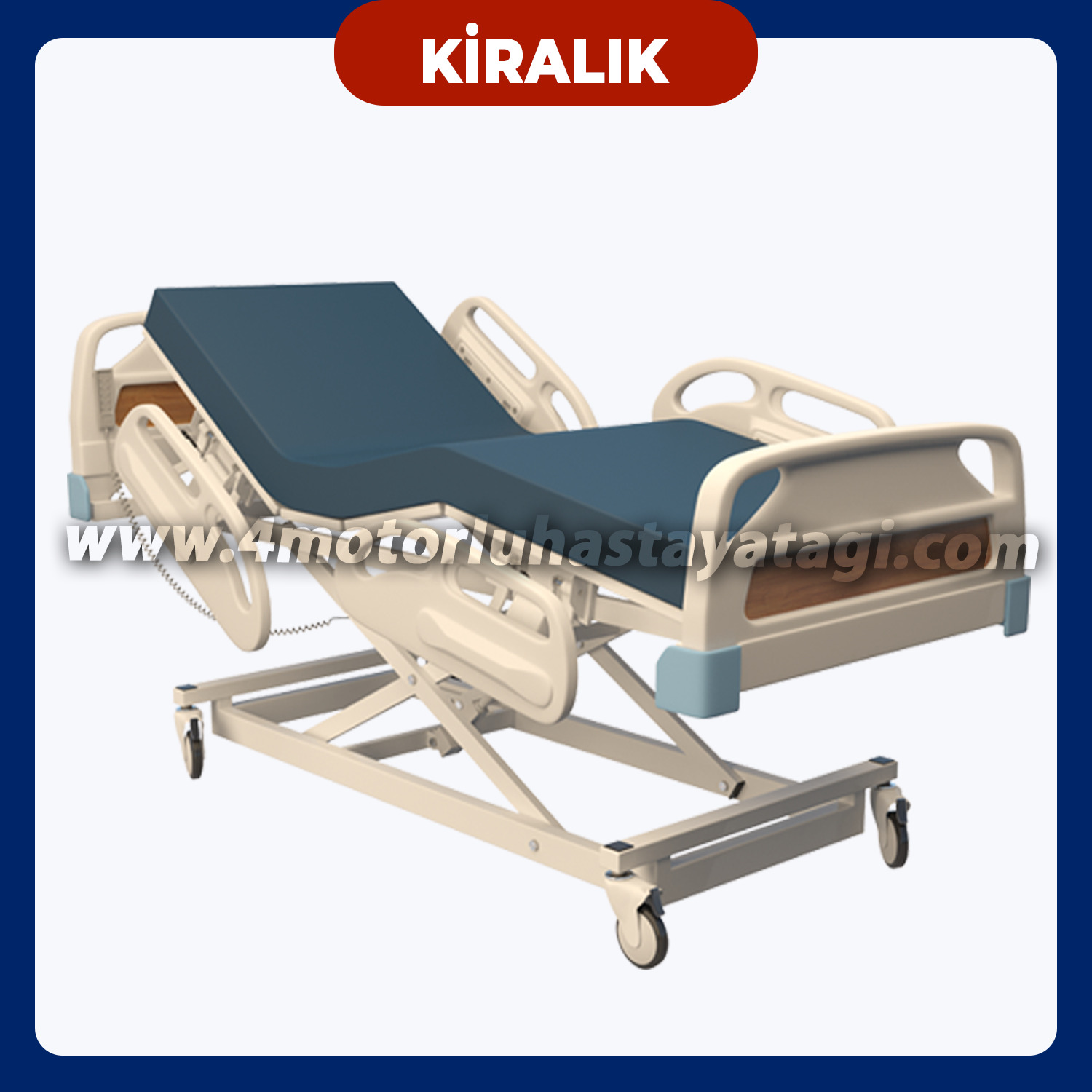 3 Motorlu Hasta Yatağı Kiralama