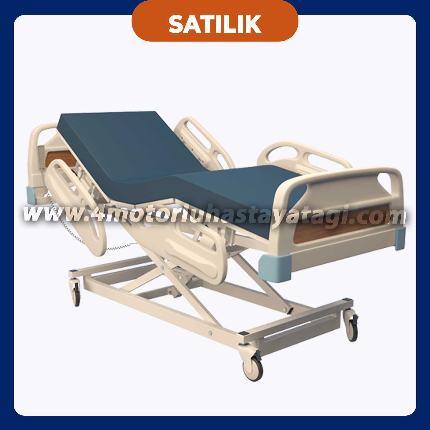 3 Motorlu Hasta Yatağı