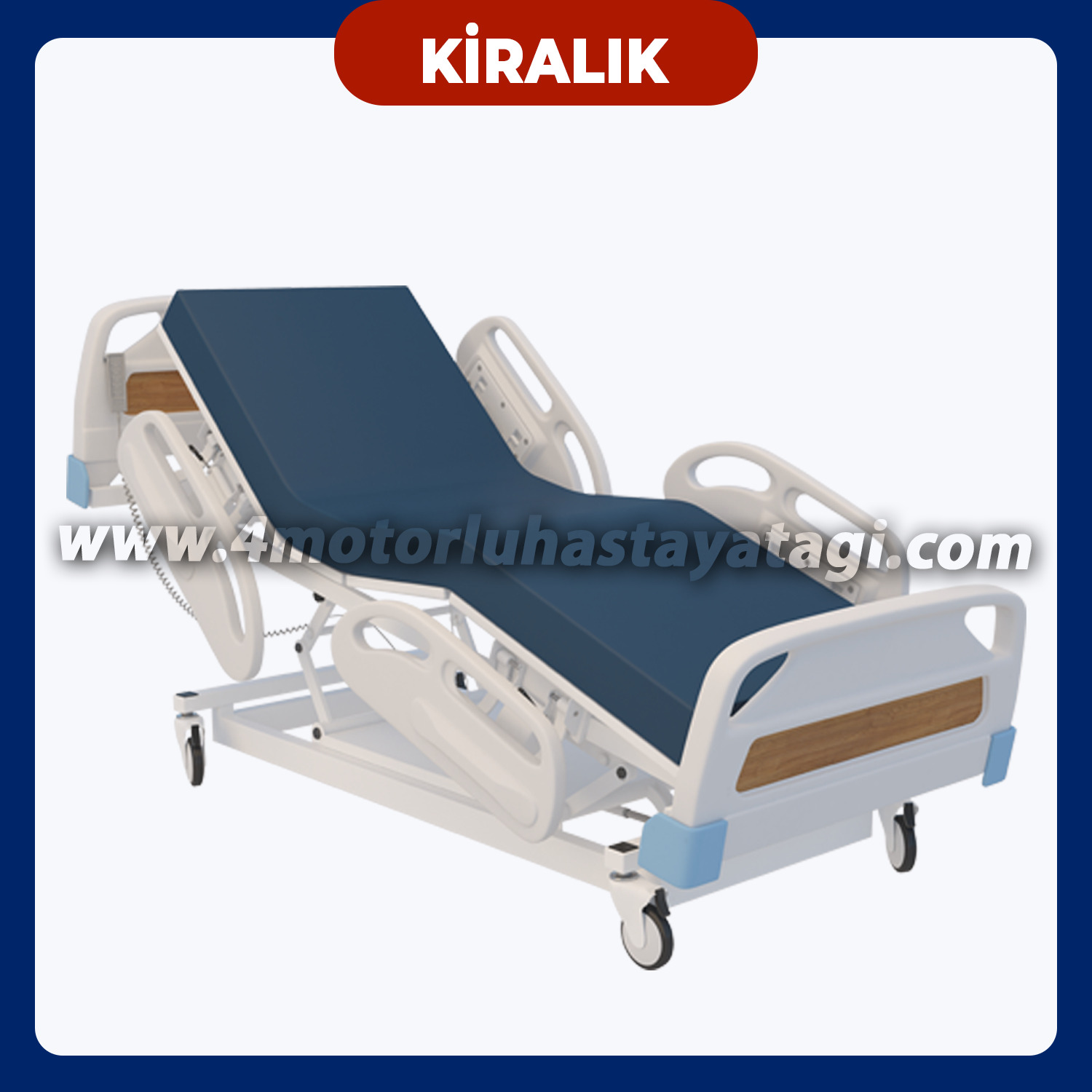 4 Motorlu Hasta Yatağı Kiralama