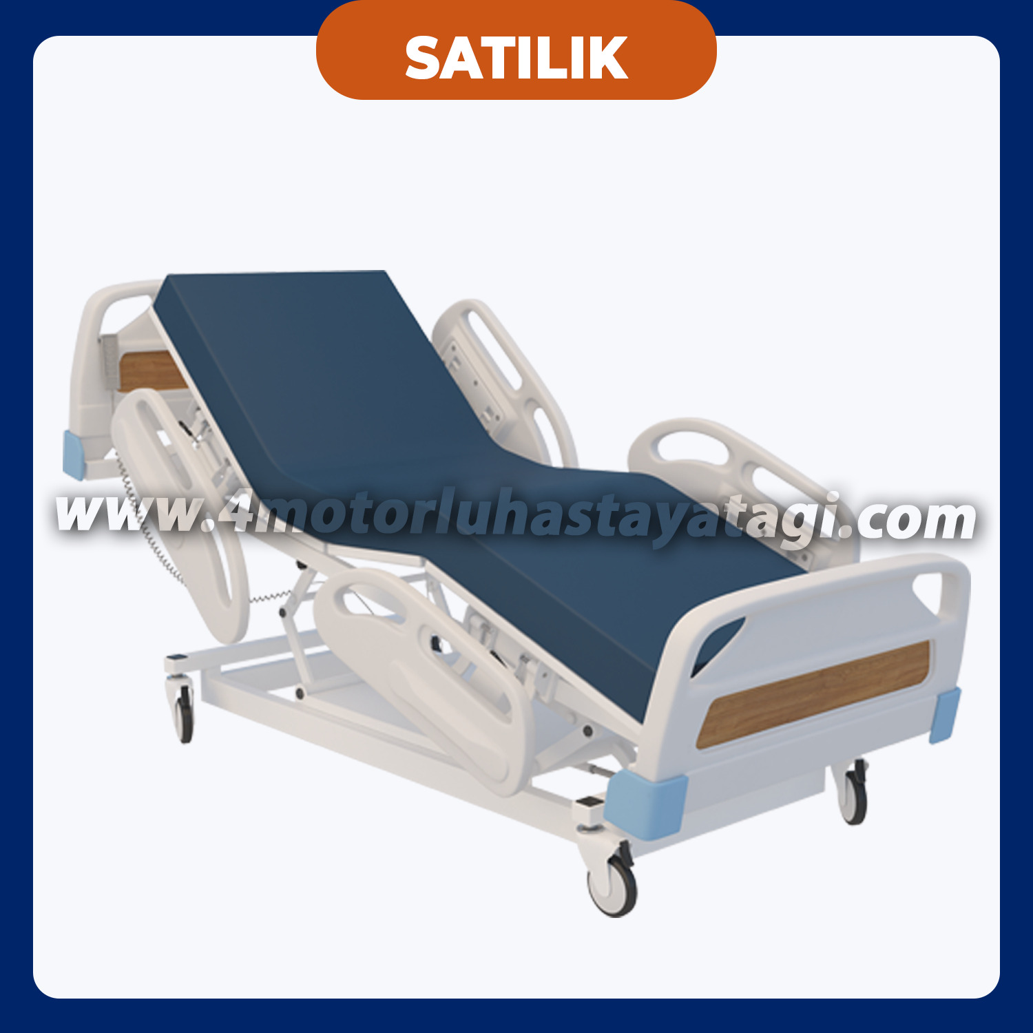 4 Motorlu Hasta Yatağı
