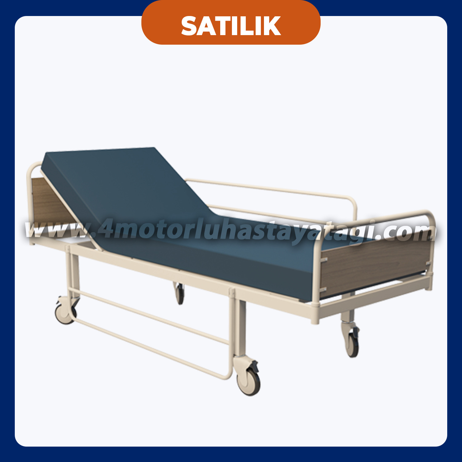 2 Motorlu Ekonomik Hasta Yatağı